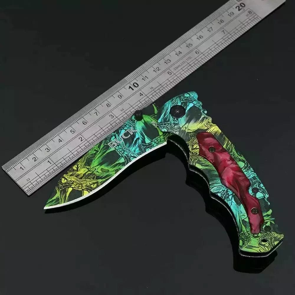 Buck Knife X54 (Green, Yellow, Blue)