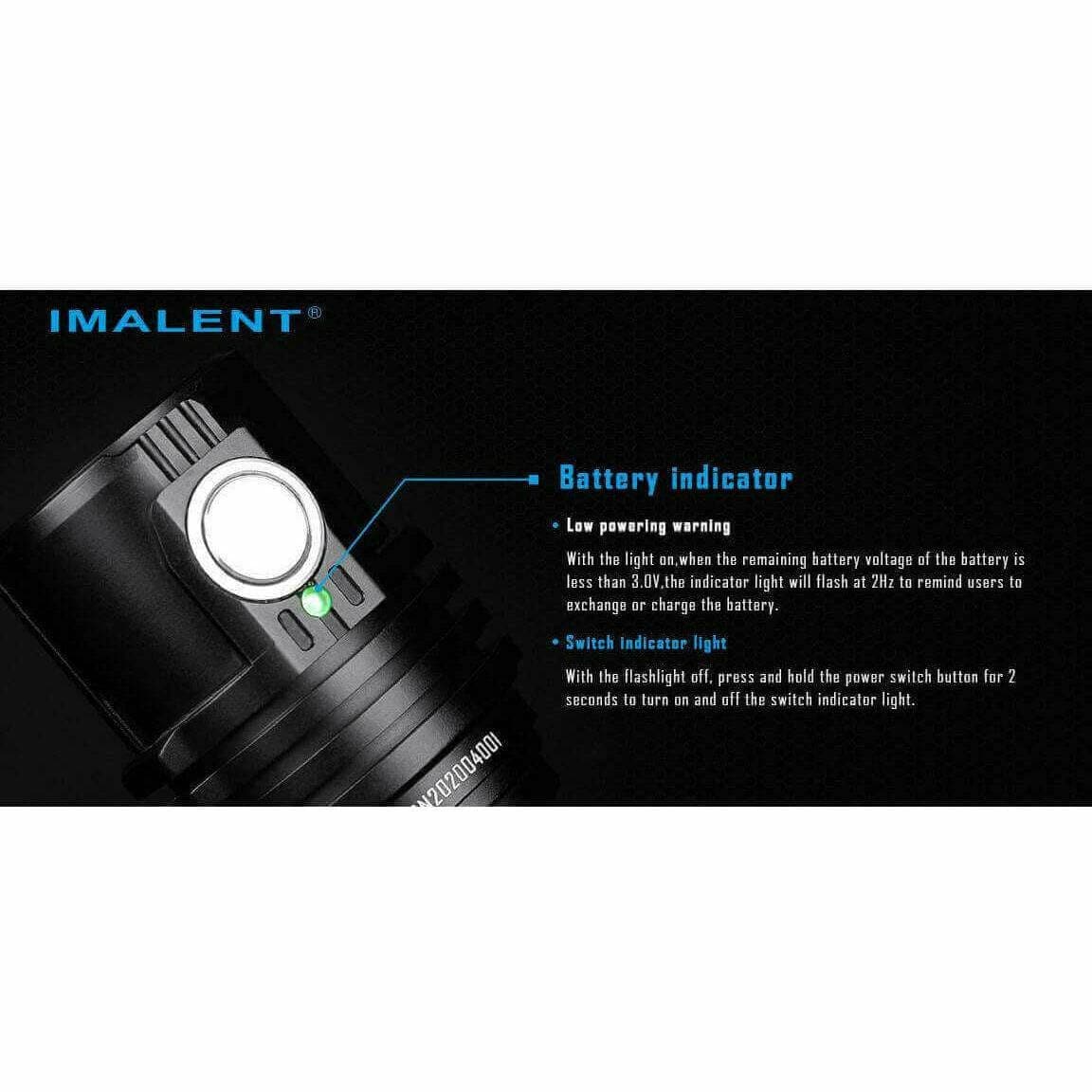 Imalent MS03 13000 Lumen, 324m Throw Flashlight - Image 9