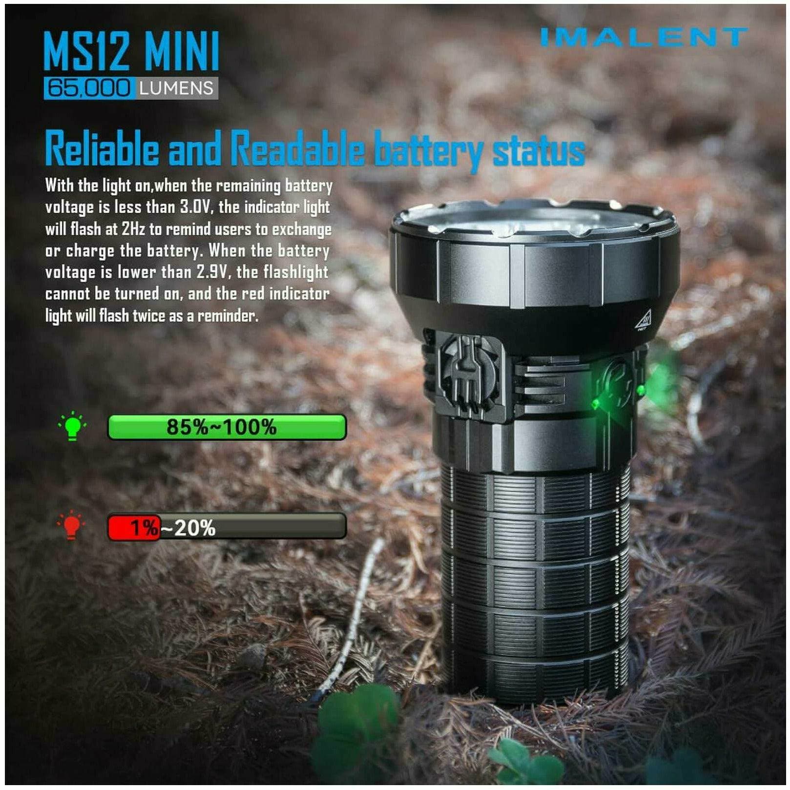 Imalent MS12 Mini, 65000 Lumen, 1036m Throw - Image 8