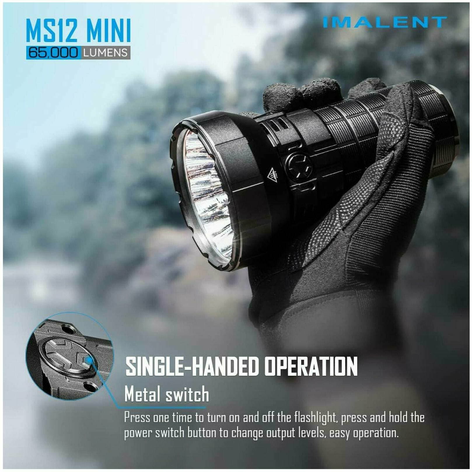Imalent MS12 Mini, 65000 Lumen, 1036m Throw - Image 11