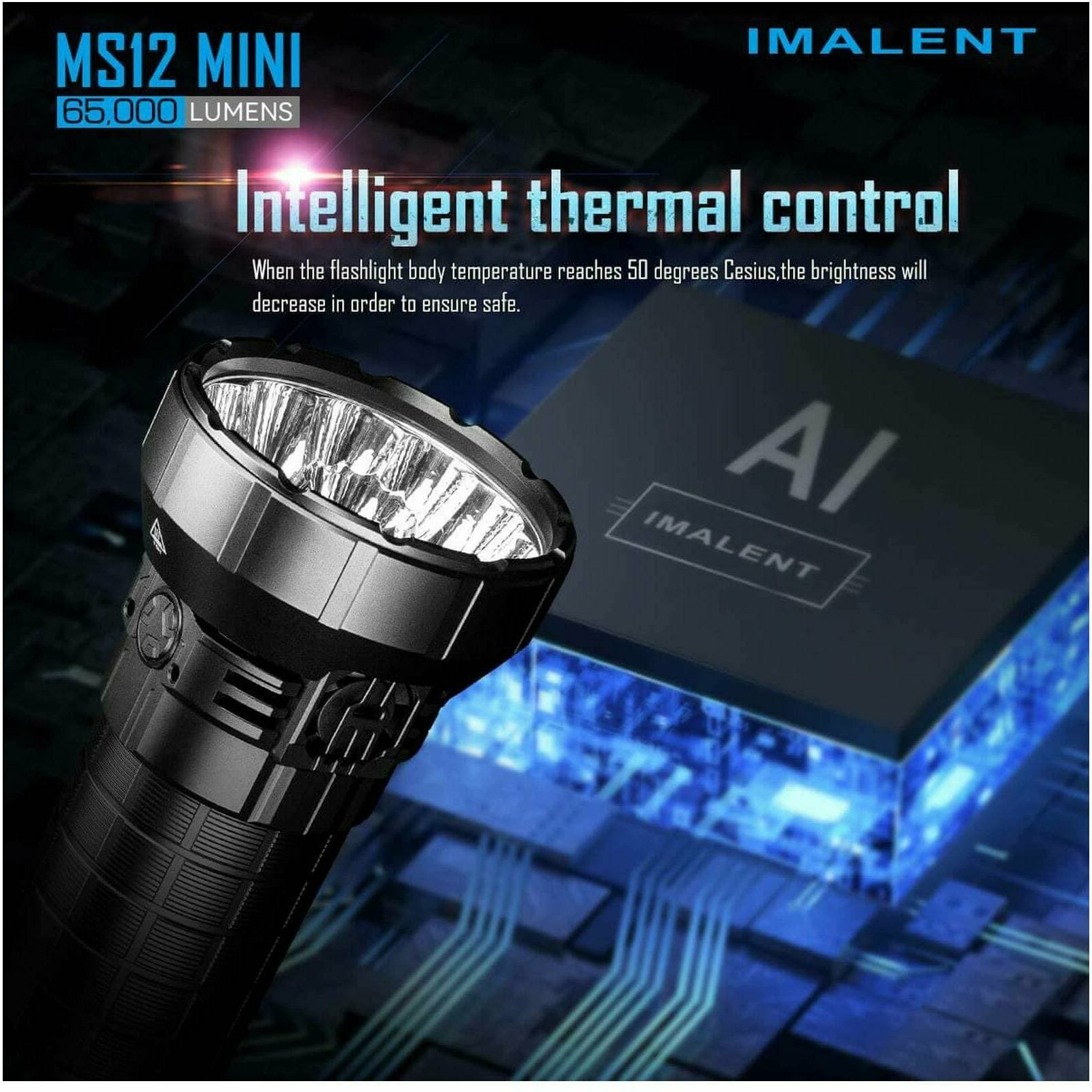 Imalent MS12 Mini, 65000 Lumen, 1036m Throw - Image 12
