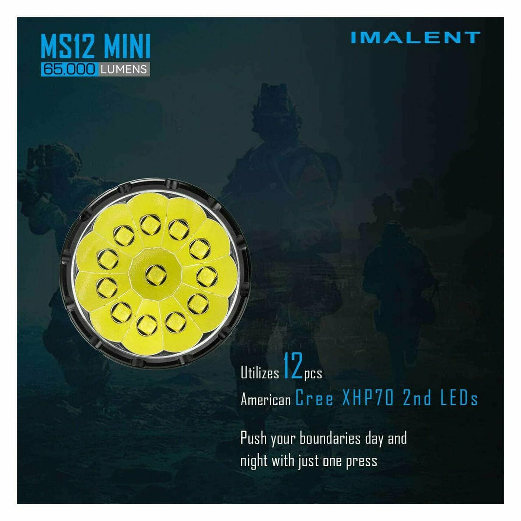 Imalent MS12 Mini, 65000 Lumen, 1036m Throw - Image 14