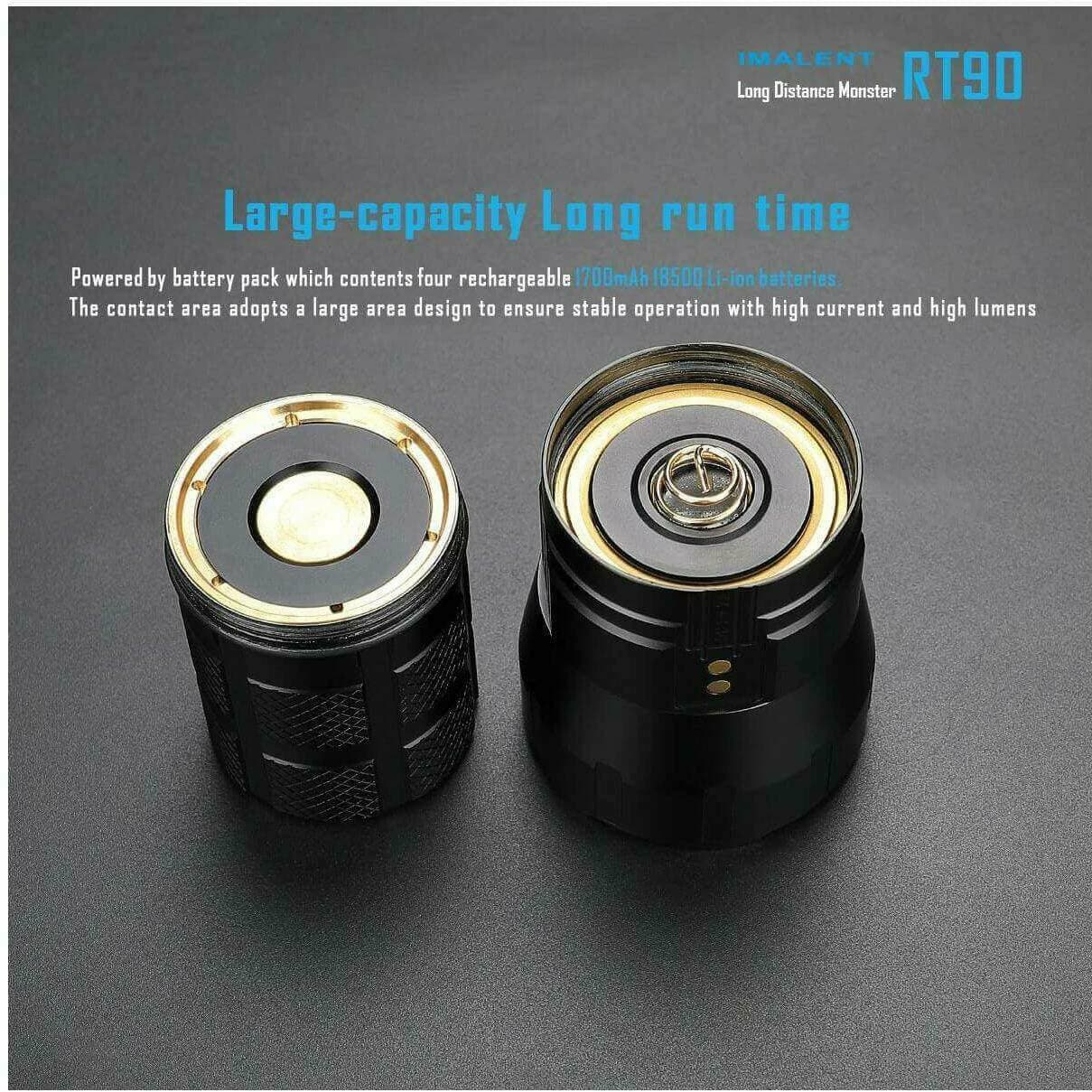 Imalent RT90 4800lumen, 1308m Throw - Image 9