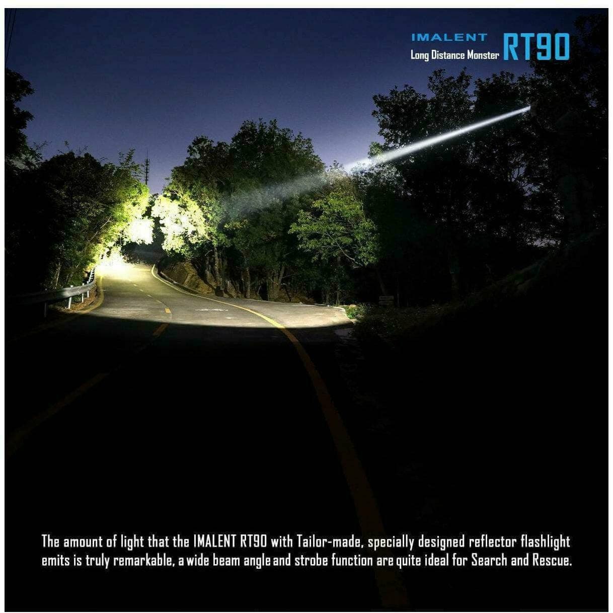 Imalent RT90 4800lumen, 1308m Throw - Image 4