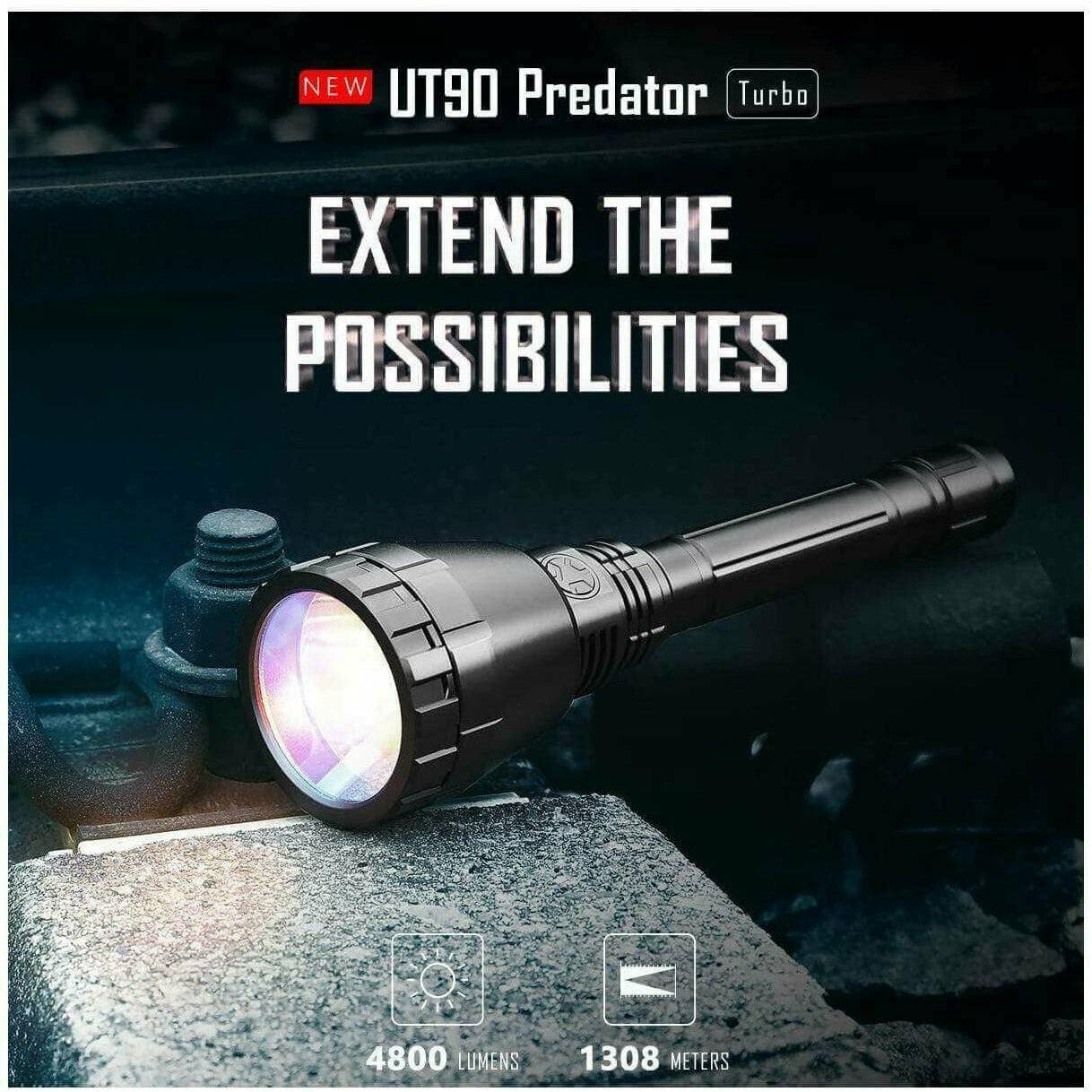 Imalent UT90 Kit 4800lumen, 1308m Throw - Image 2