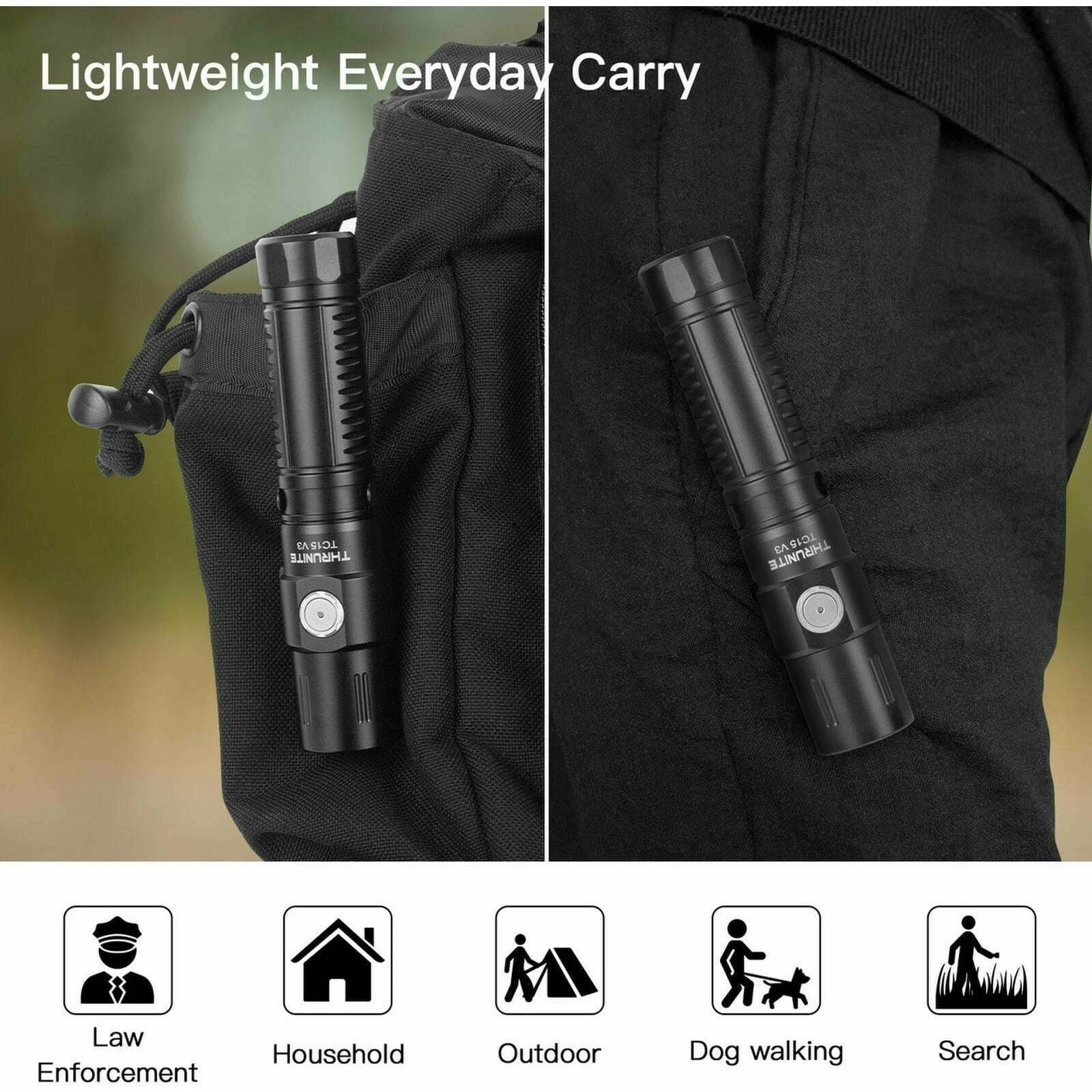 ThruNite TC15 V3, 2403lm, 223m Throw - Image 3