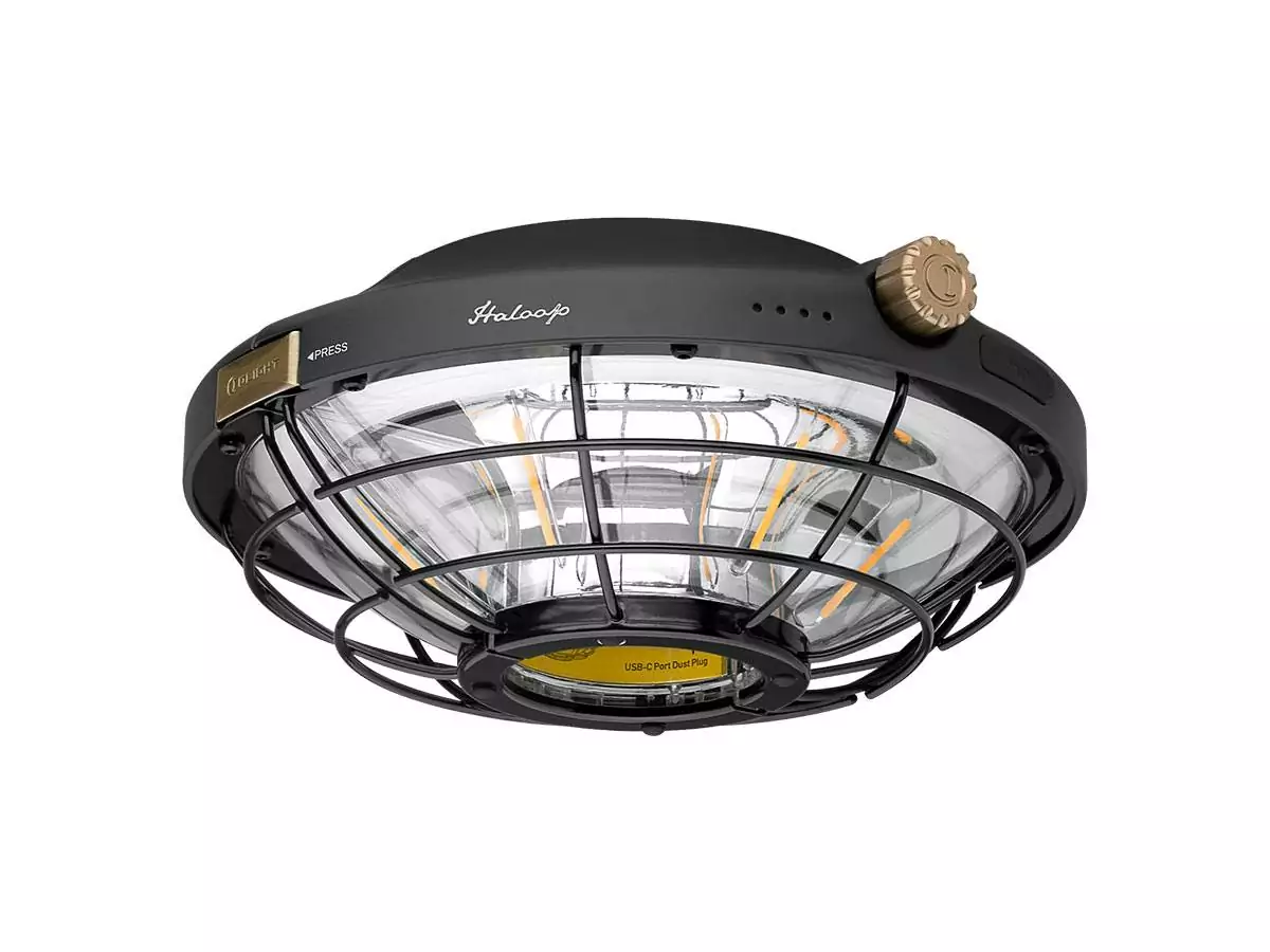 Olight Haloop Rechargeable LED Camping Light – 600 Lumens – Includes 4 x 18500 - Image 2