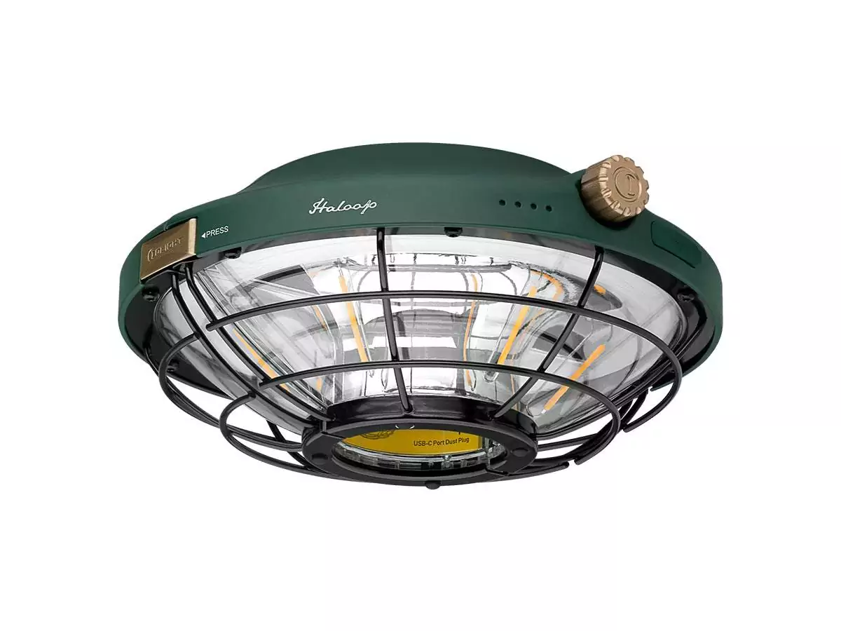 Olight Haloop Rechargeable LED Camping Light – 600 Lumens – Includes 4 x 18500 - Image 4