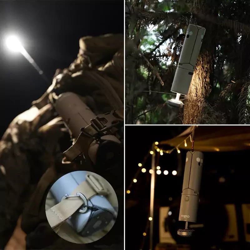 OUTASK Telescopic Lantern, 500lm 12000mAh Battery - Image 4
