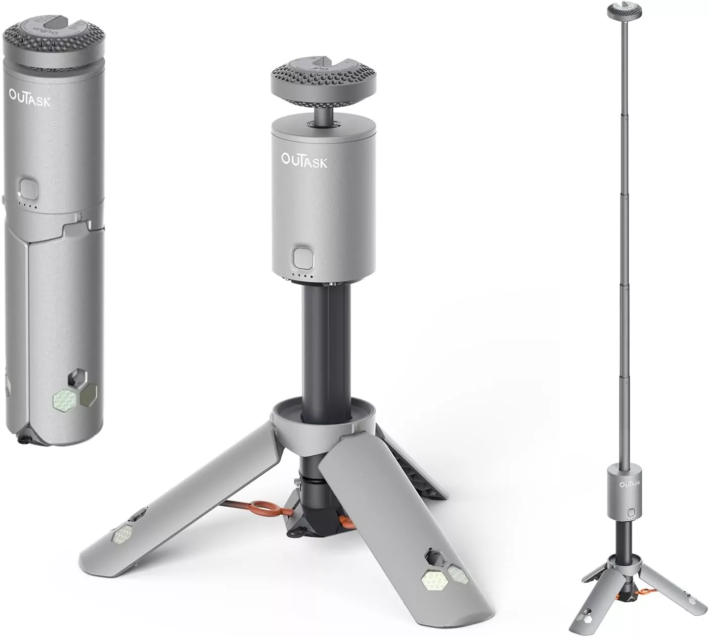 OUTASK Telescopic Lantern, 500lm 12000mAh Battery - Image 8