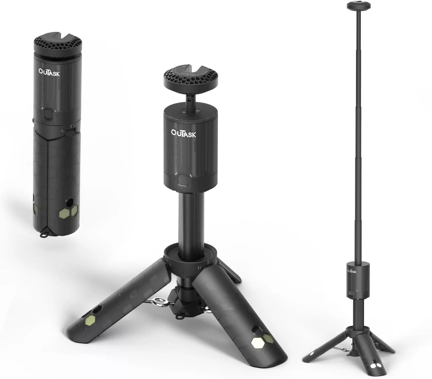 OUTASK Telescopic Lantern, 500lm 12000mAh Battery - Image 11