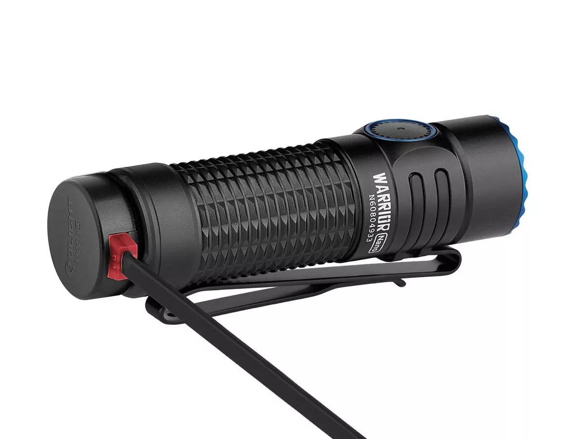 Olight Warrior Nano Rechargeable LED Flashlight – 1200 Lumens – Includes 1 x 18350 - Image 3