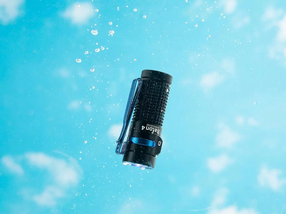 Olight Baton 4 Premium Rechargeable LED Flashlight – 1300 Lumens – Includes 1 x 16340 and Charging Case - Image 14