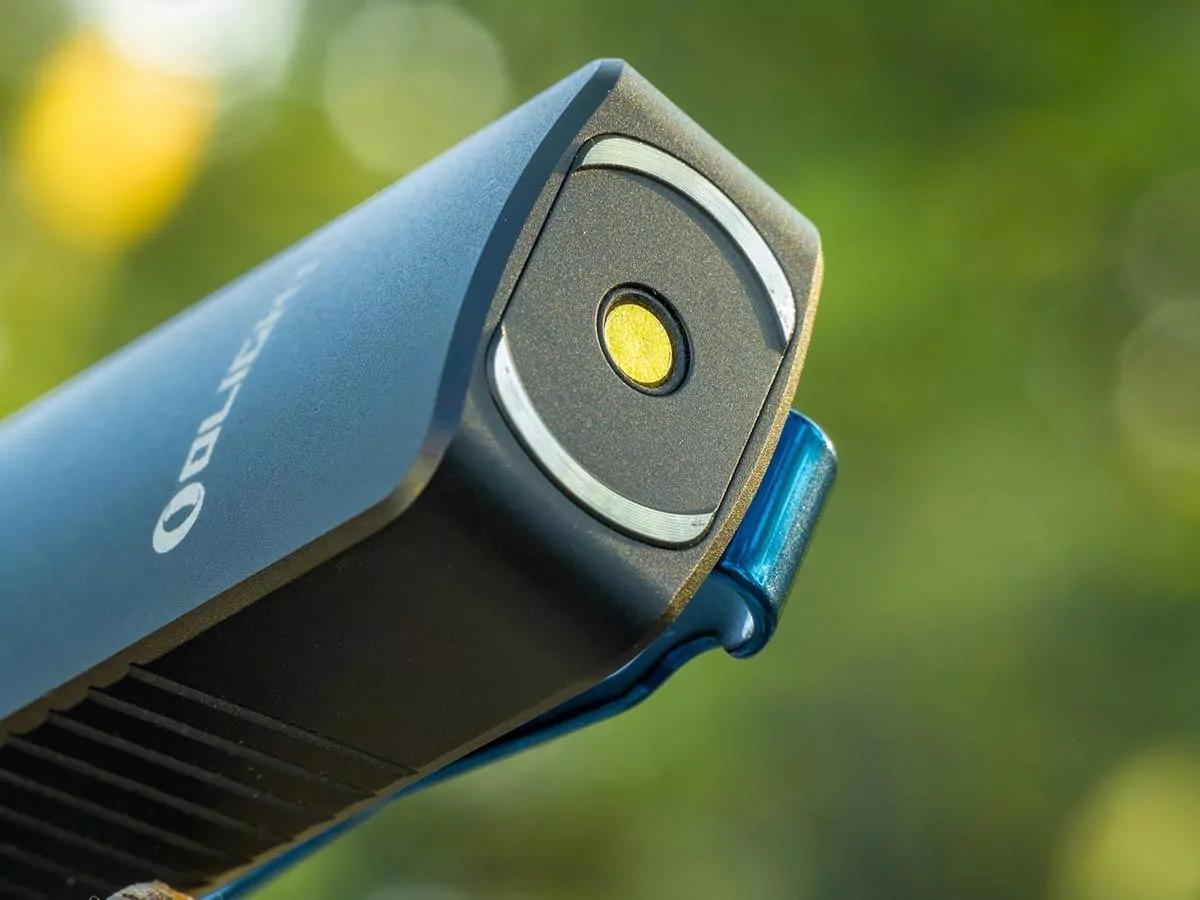 Olight Arkfeld Pro Rechargeable LED Flashlight – 1300 Lumens – Cool White LED – 365nm UV – 520nm Green Laser – Uses Built-in 1500mAh Li-Poly Battery Pack – Black - Image 9