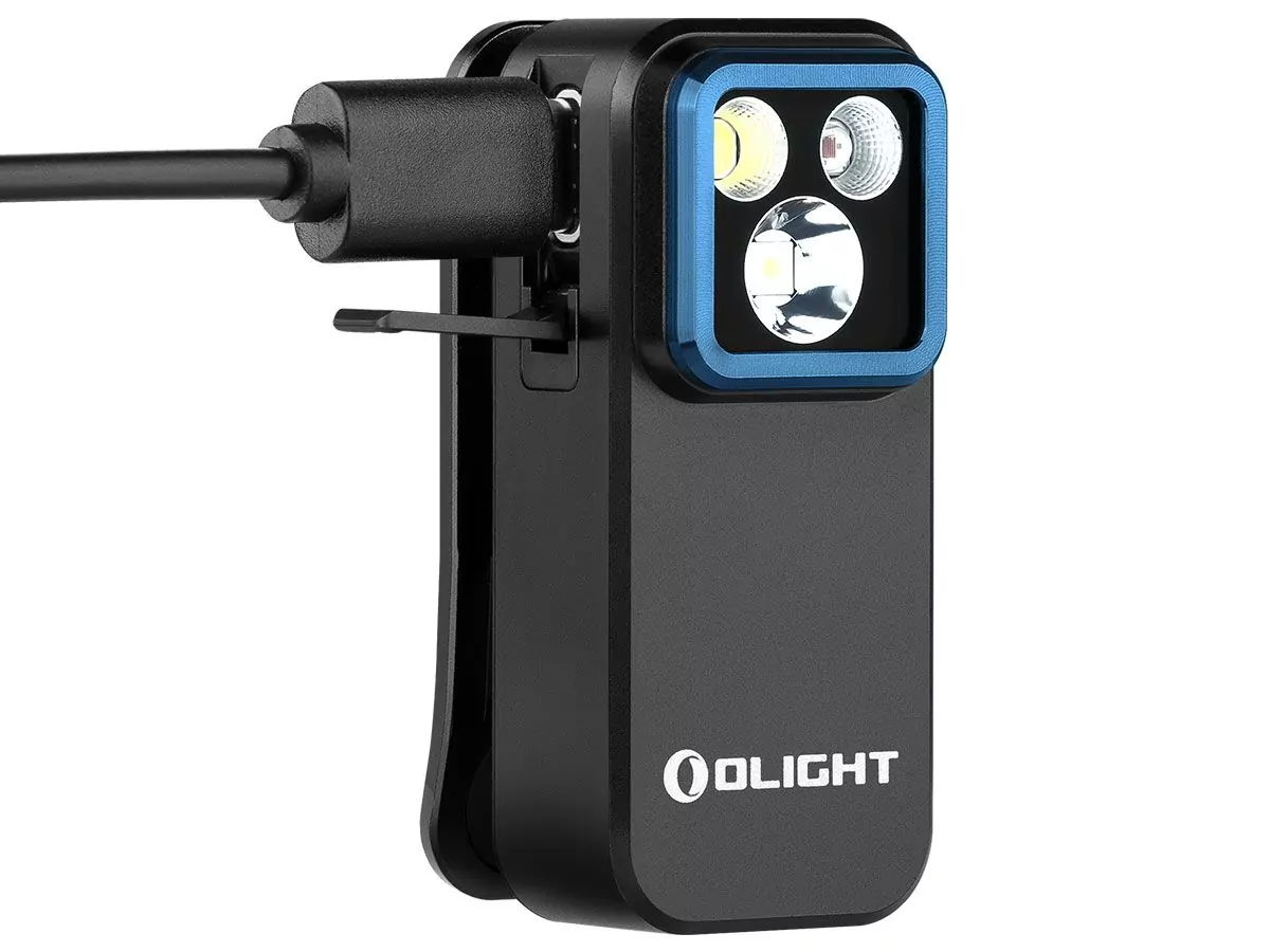 Olight Oclip Pro USB-C Rechargeable LED Cliplight – 500 Lumens – Uses Built-in 580mAh Li-ion Battery Pack - Image 4