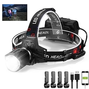 π¦Ύ Ultimate 3-in-1 Lighting Combo β 6500 lm Torch + 4000 lm Headlamp + 2000 lm Pocket Light π‘π₯ - Image 3